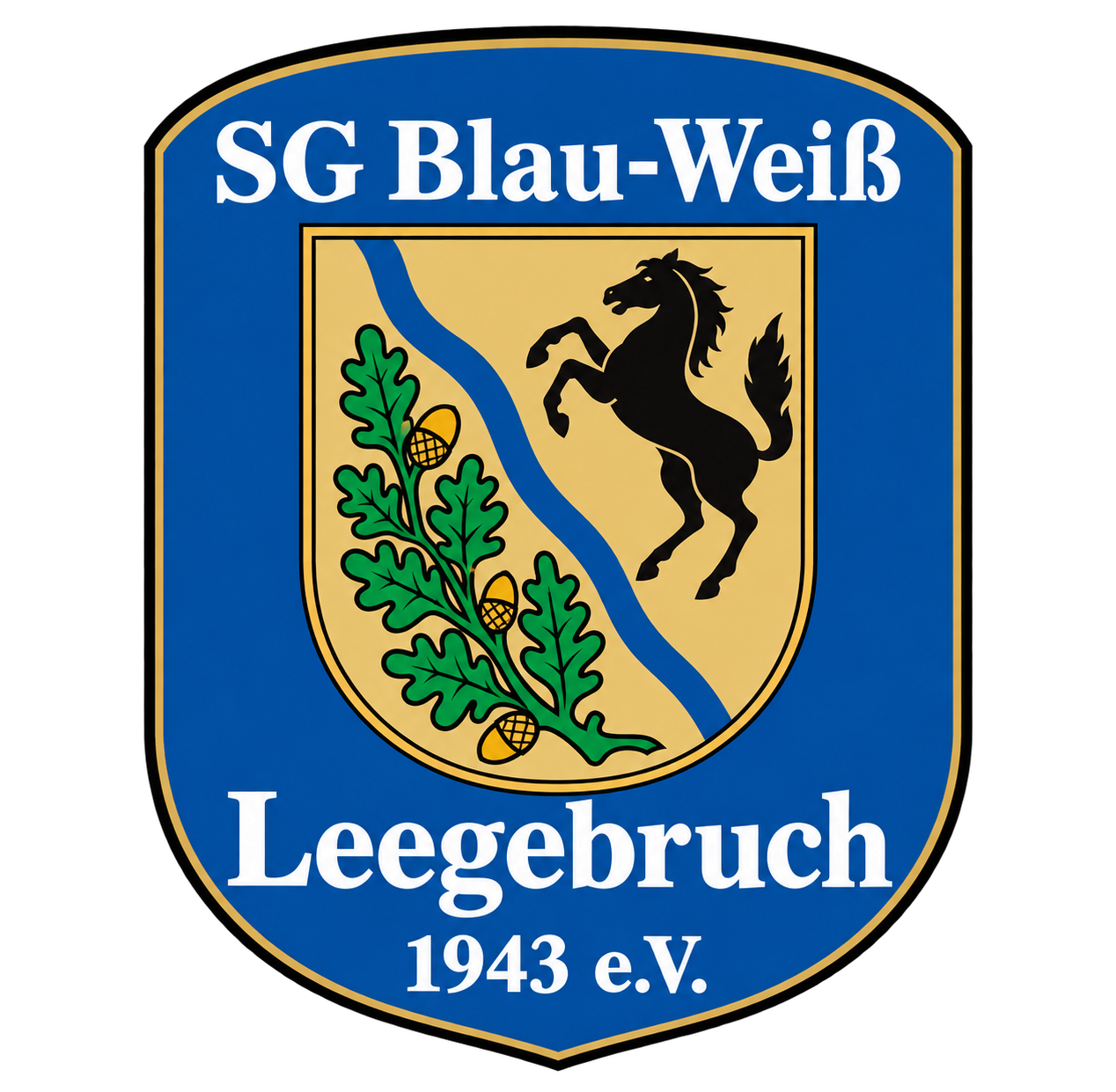 Wappen SG Blau-Weiß Leegebruch